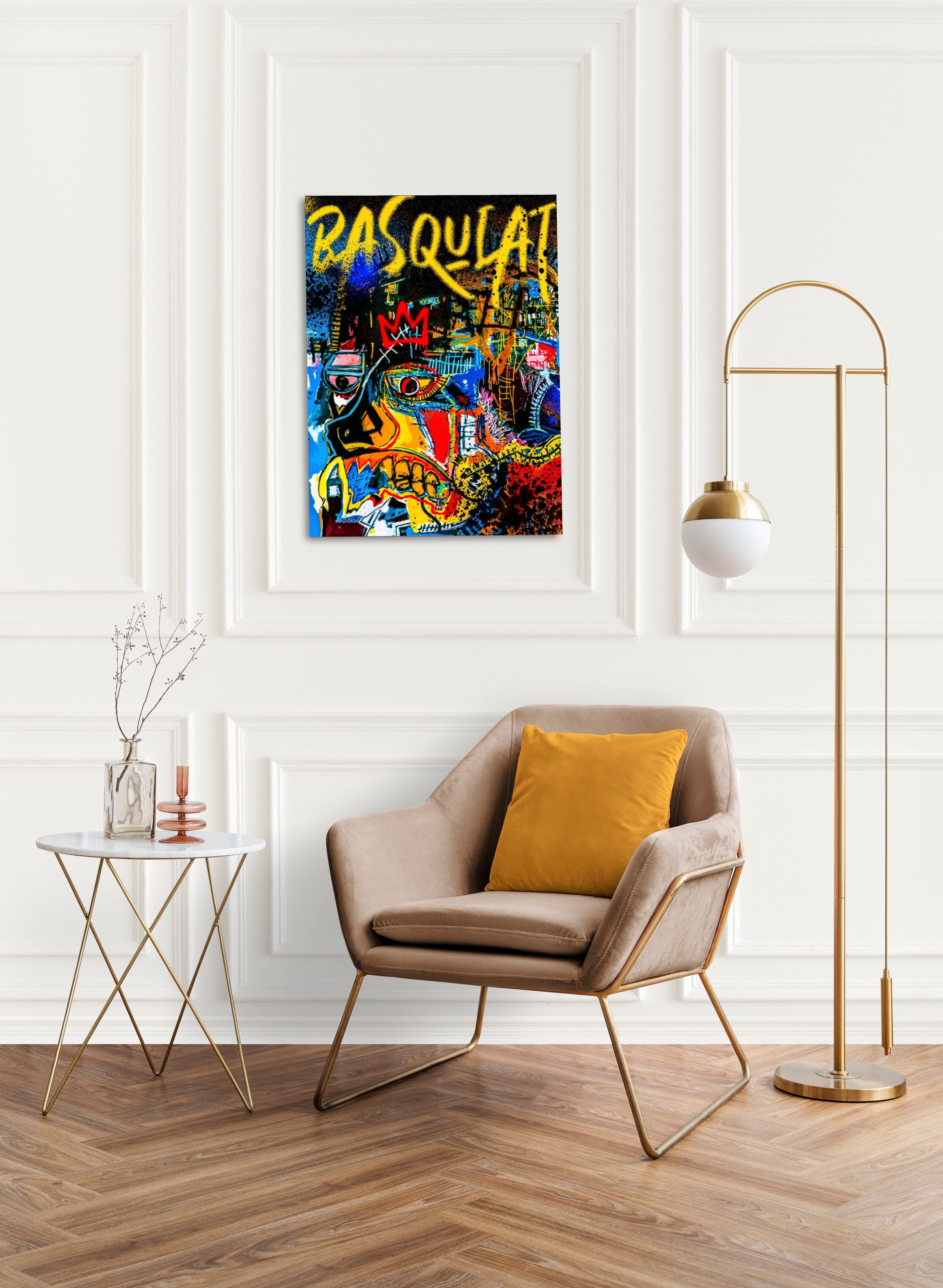 Chaotic Hues Pop Art // Wall Art Print