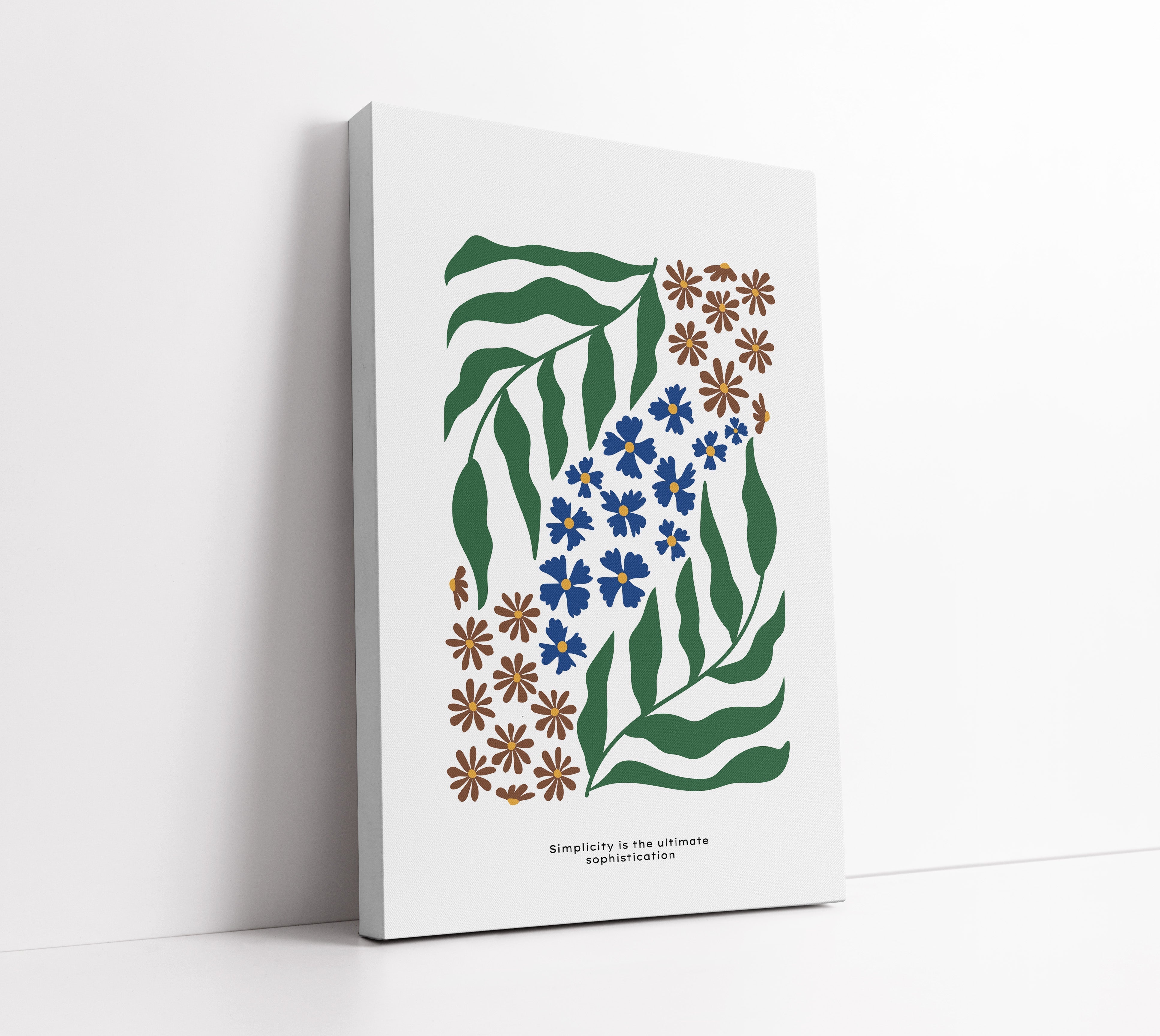 Botanical Pattern Wall Art Print #3