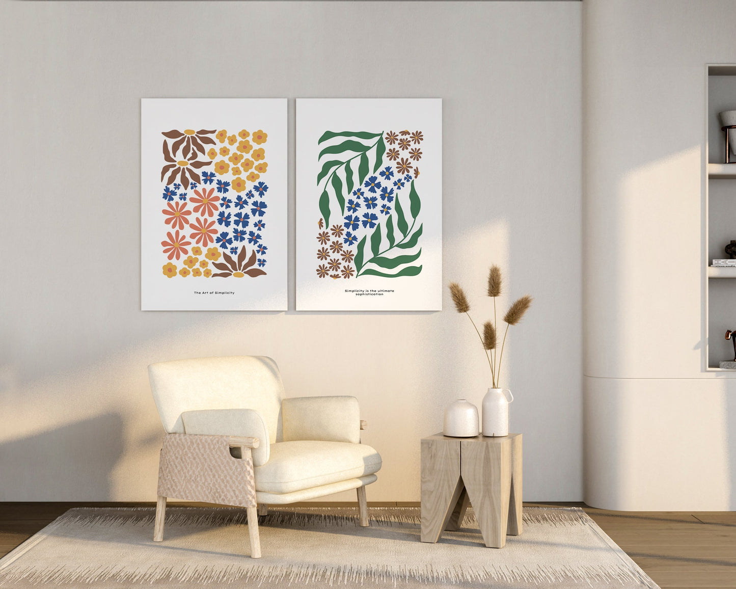 Botanical Pattern Wall Art Print #3