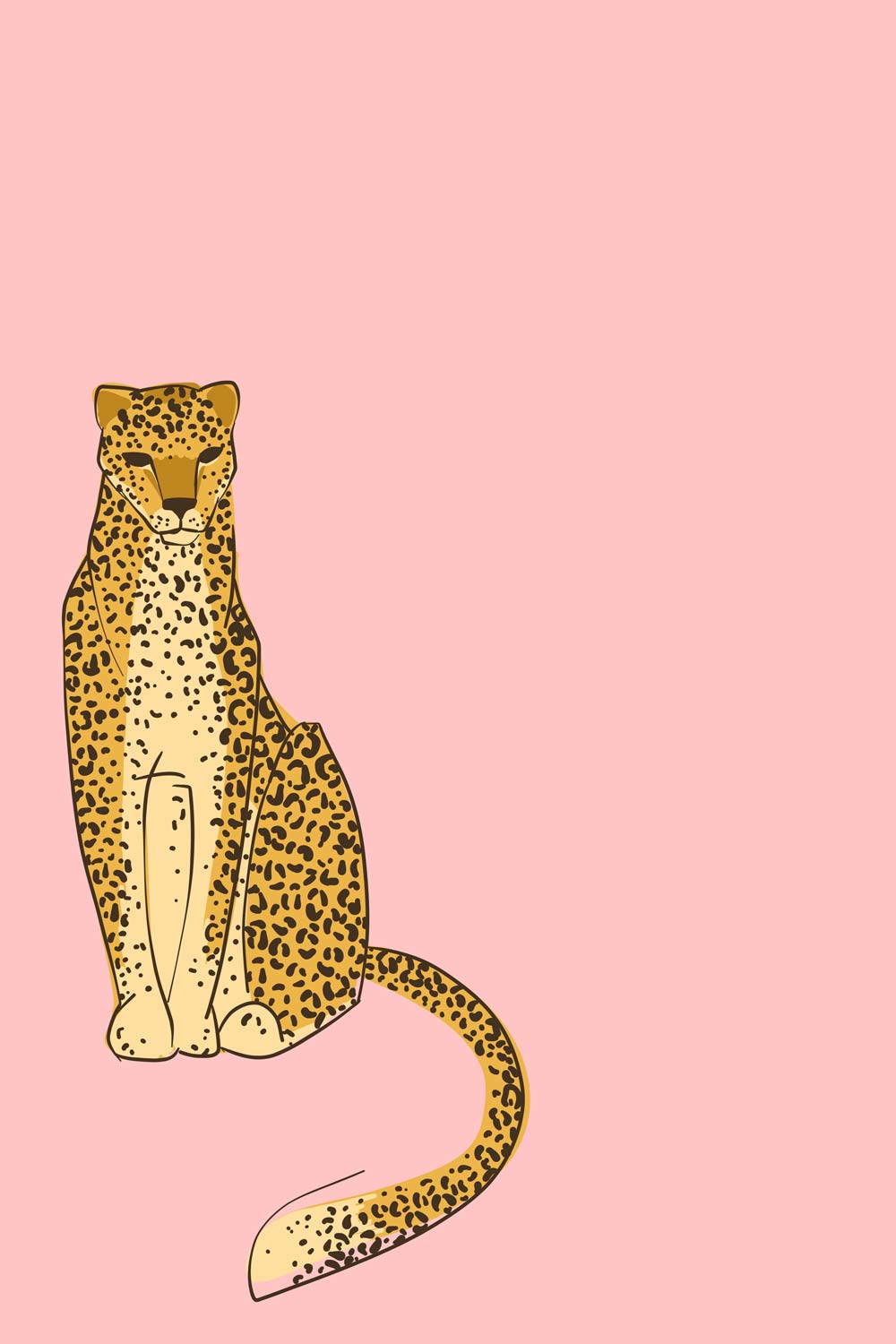 Cheetah Maximalist Animals