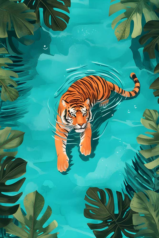 Wild Serenity Maximalist Animals Wall Art