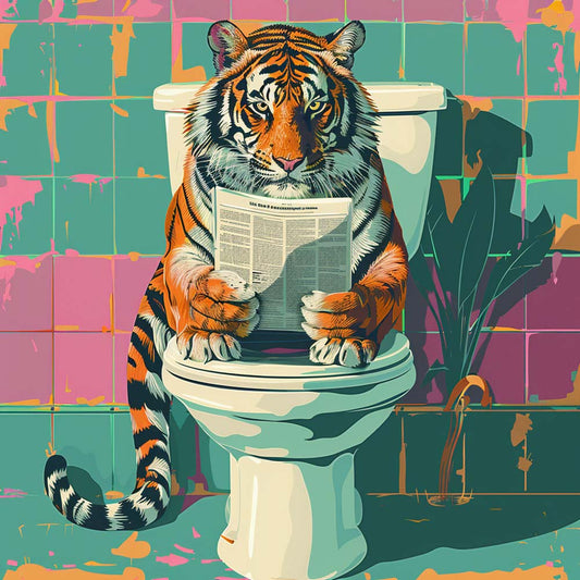 Jungle Journal Maximalist Animals Wall Art