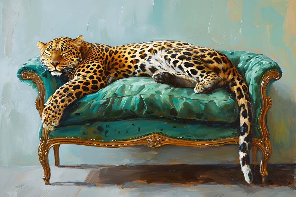 The Velvet Throne Maximalist Animals Wall Art