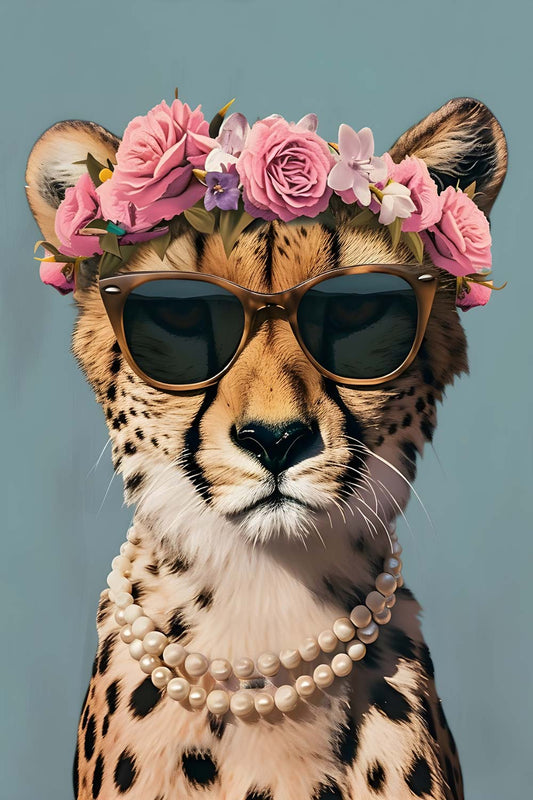 Wild & Vogue Maximalist Animals Wall Art