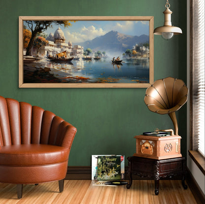 Temple In Aravalis By Panoramic India