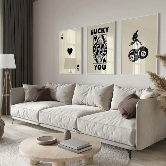 Black And White Abstract Wall Art Wall Frame