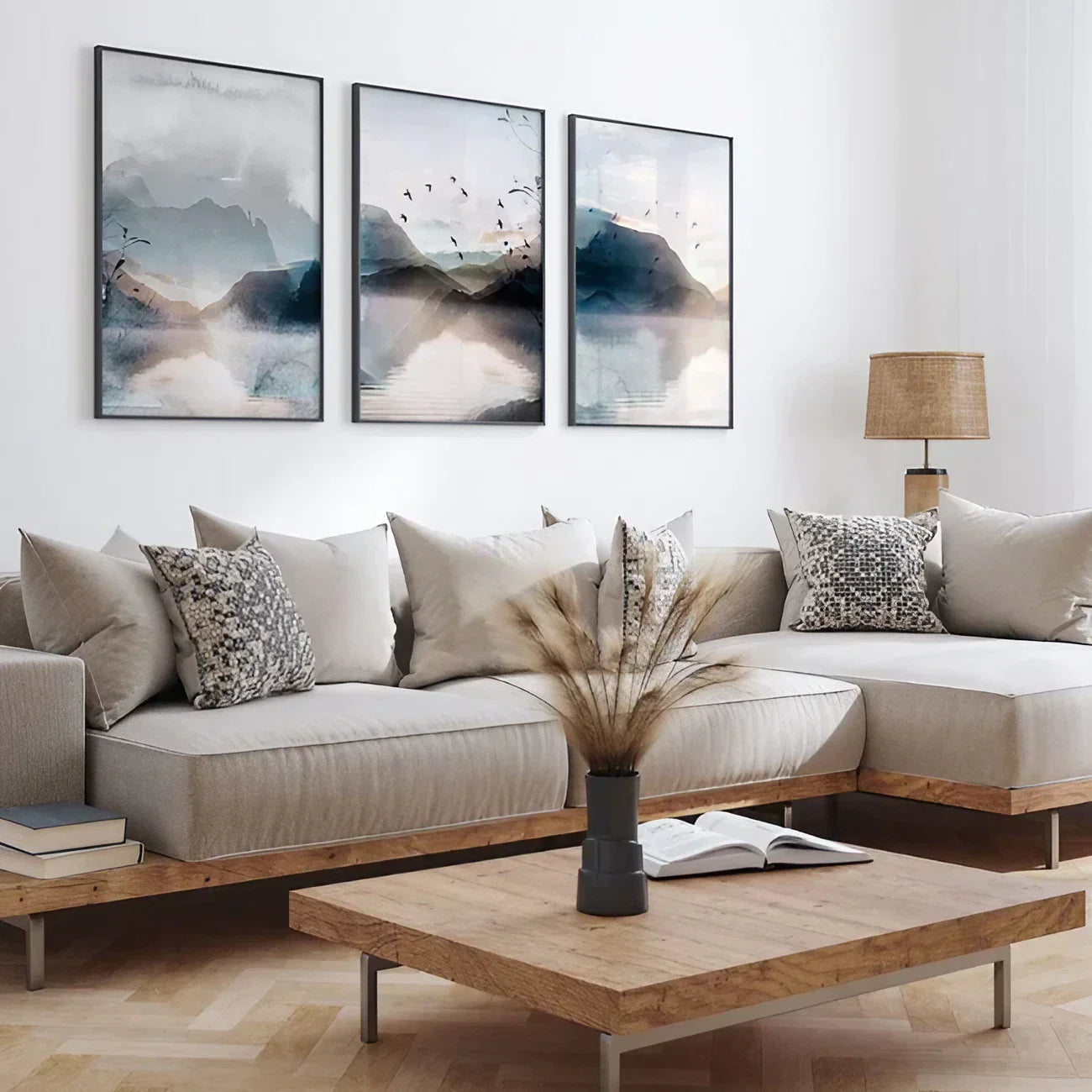 Landscape Set of 3 Wall Frame