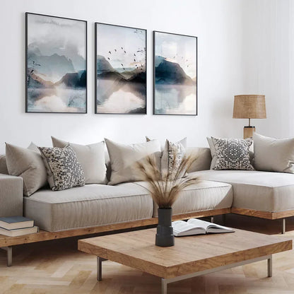 Landscape Set of 3 Wall Frame