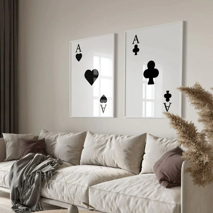 Ace Card Wall Frame