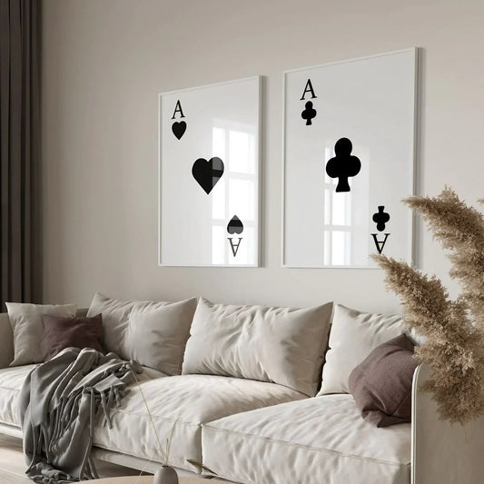 Ace Card Wall Frame