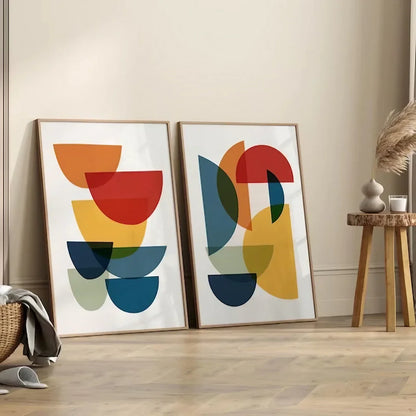 Artwork Colorful Wall Frame