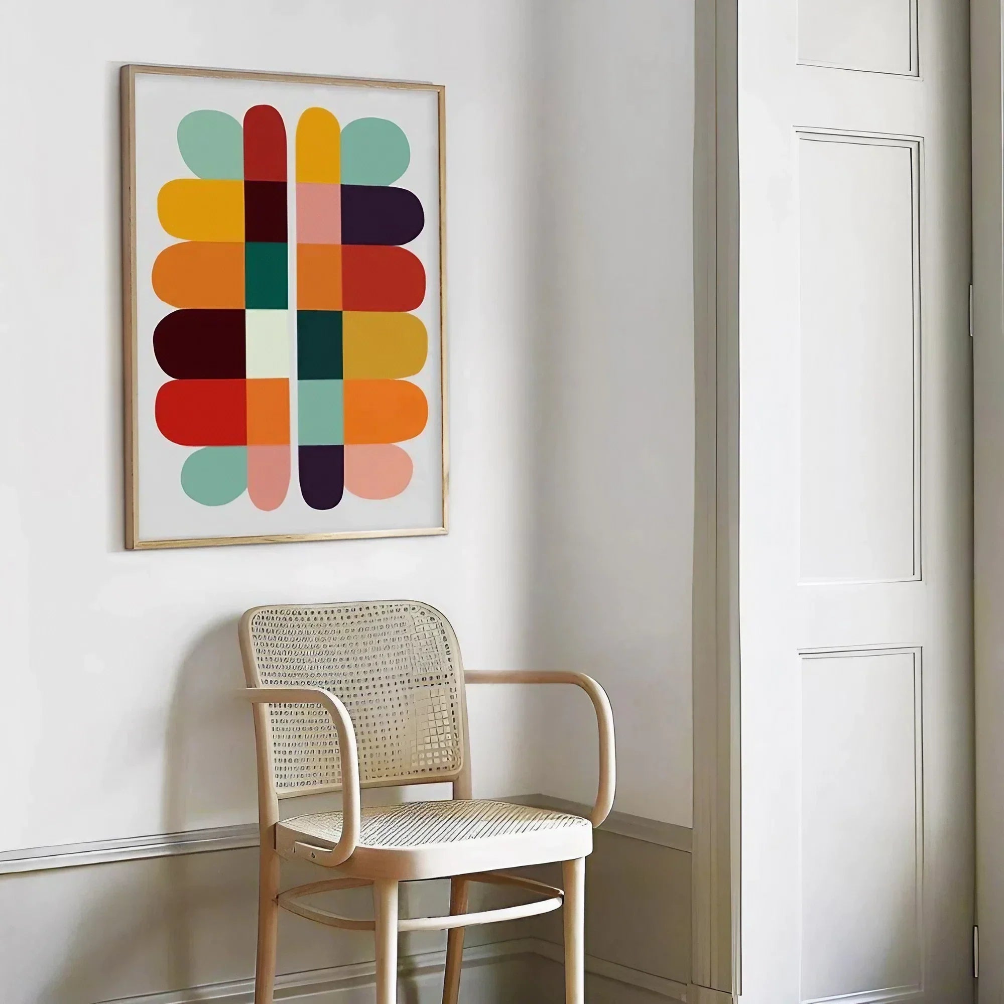 Fun Multicolored Gallery Large Bold Wall Frame