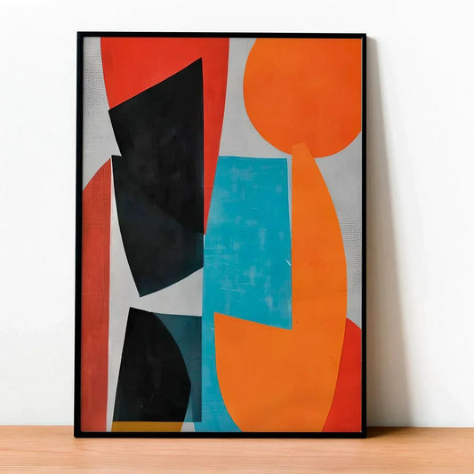 Geometrical Color  Minimalist Wall Frame