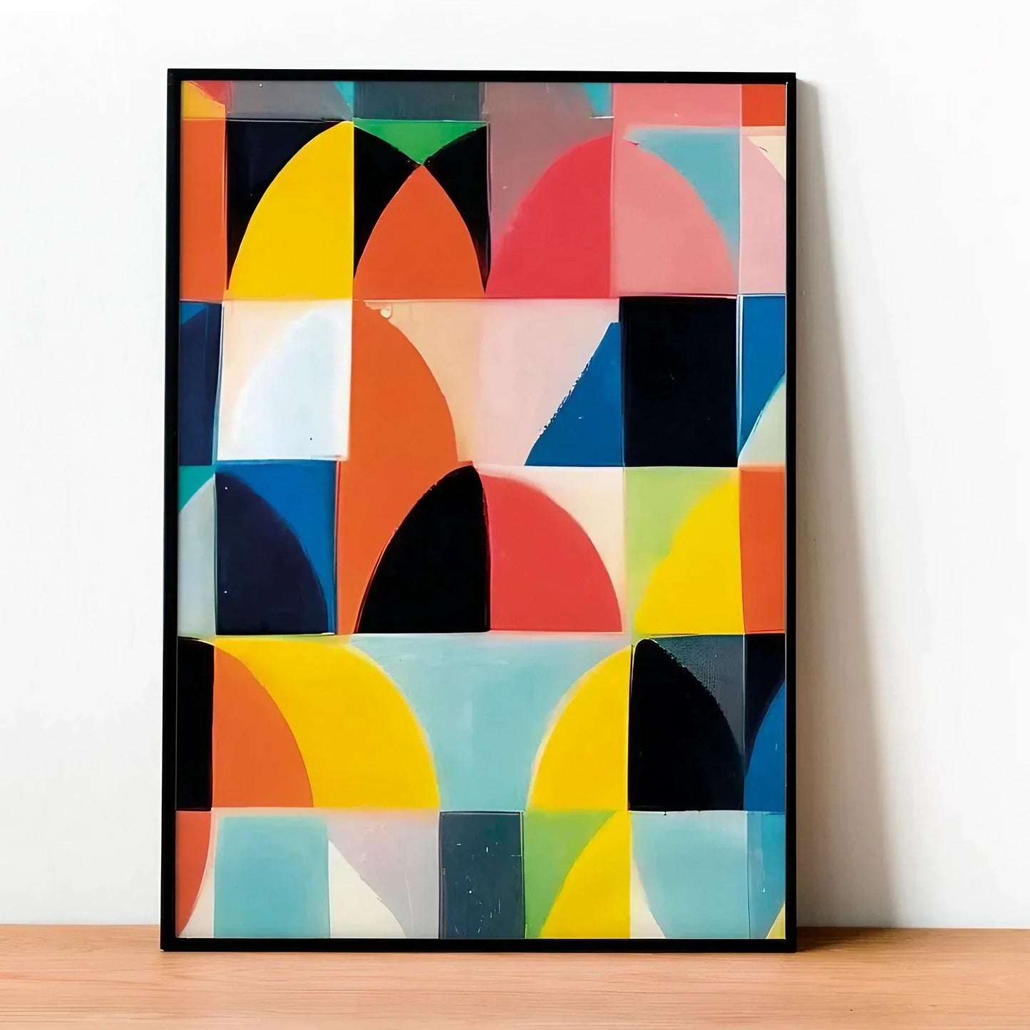 Geometrical Colorfull Minimalist Home Wall Frame