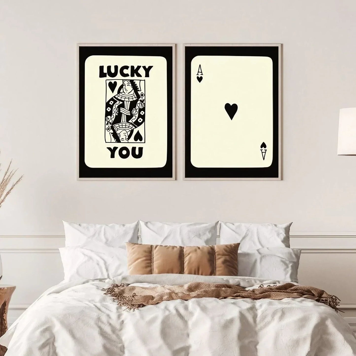 Modern Lucky You Wall Art Wall Frame