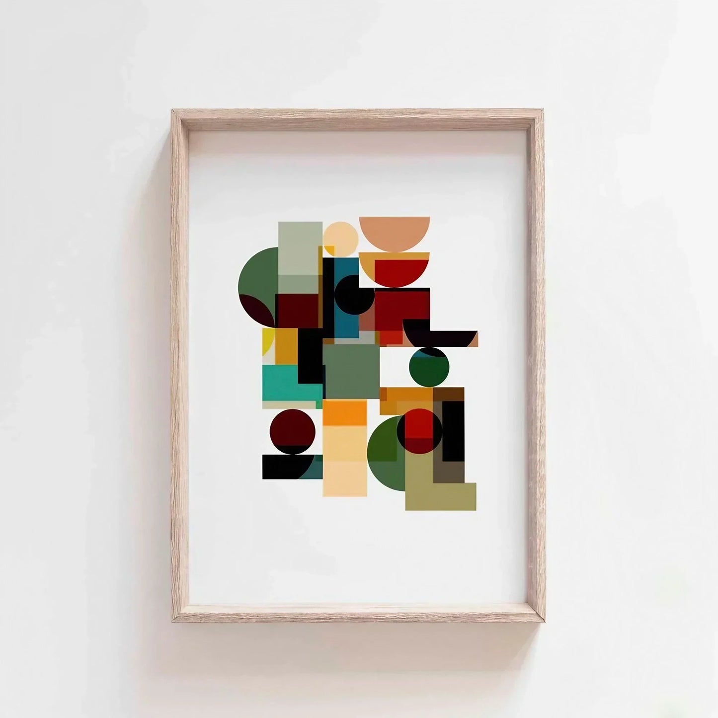 Color Block Art Extra Large Wall Frame
