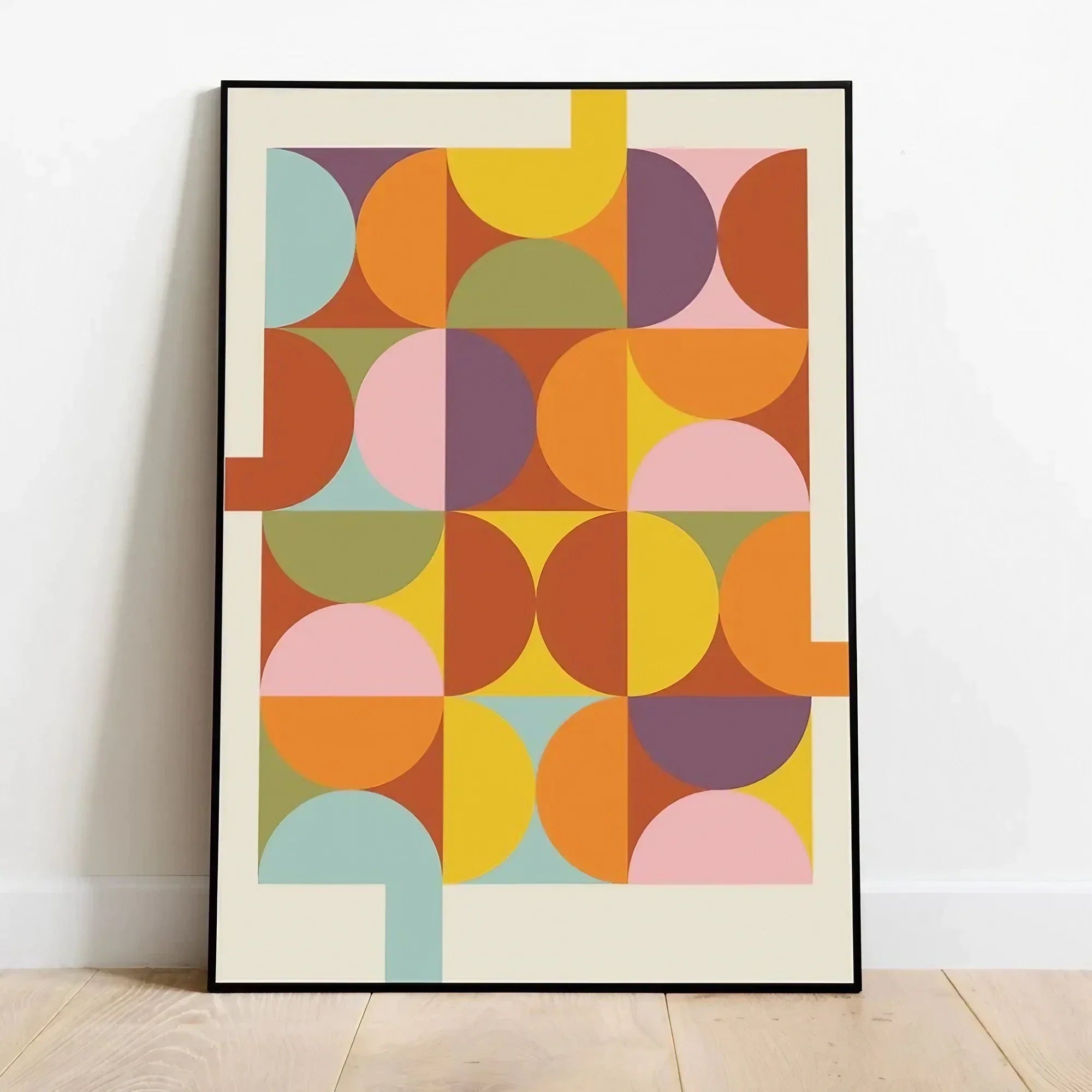 Mid Century Modern Wall Art Wall Frame