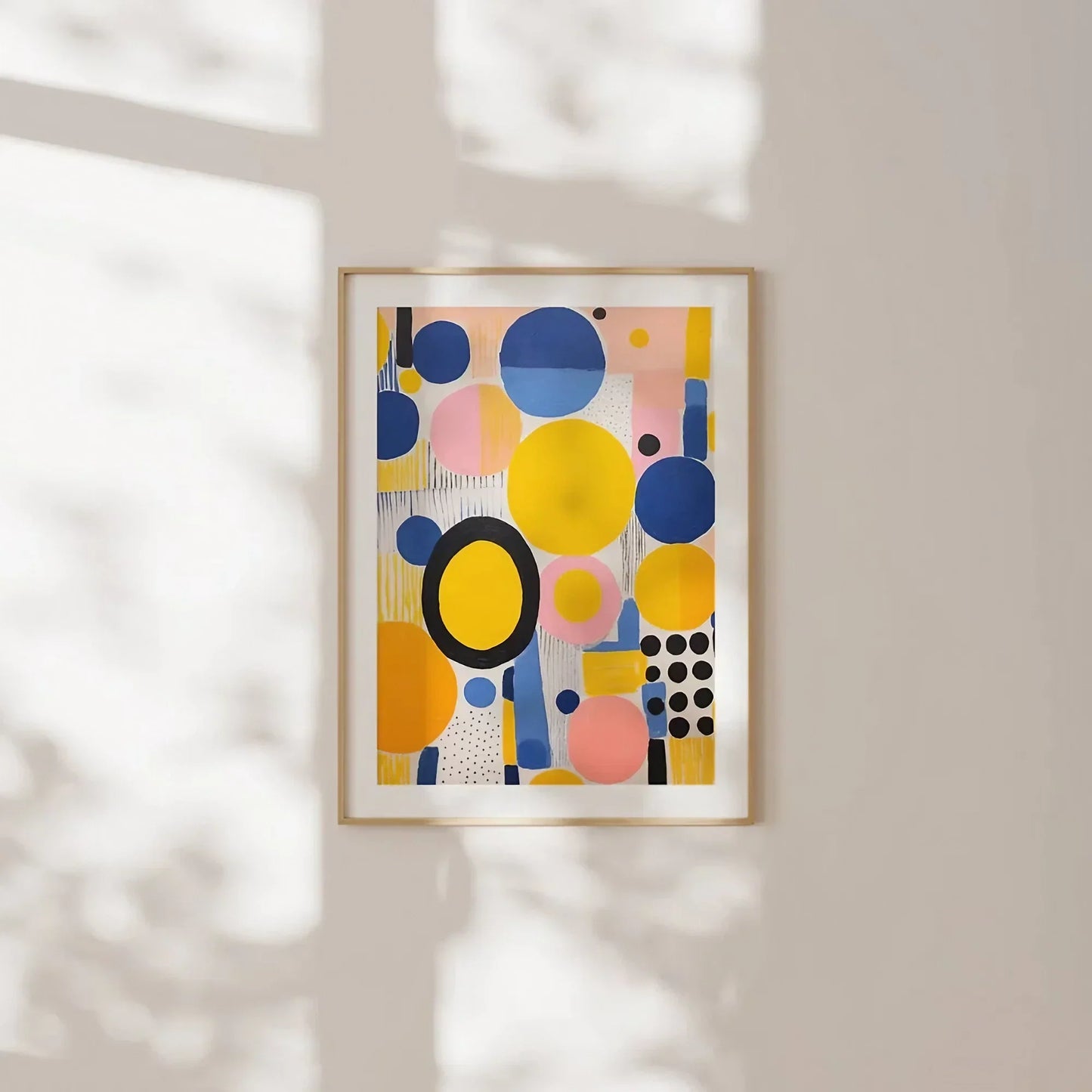 Blueberry Bubbles Abstract Wall Art Wall Frames