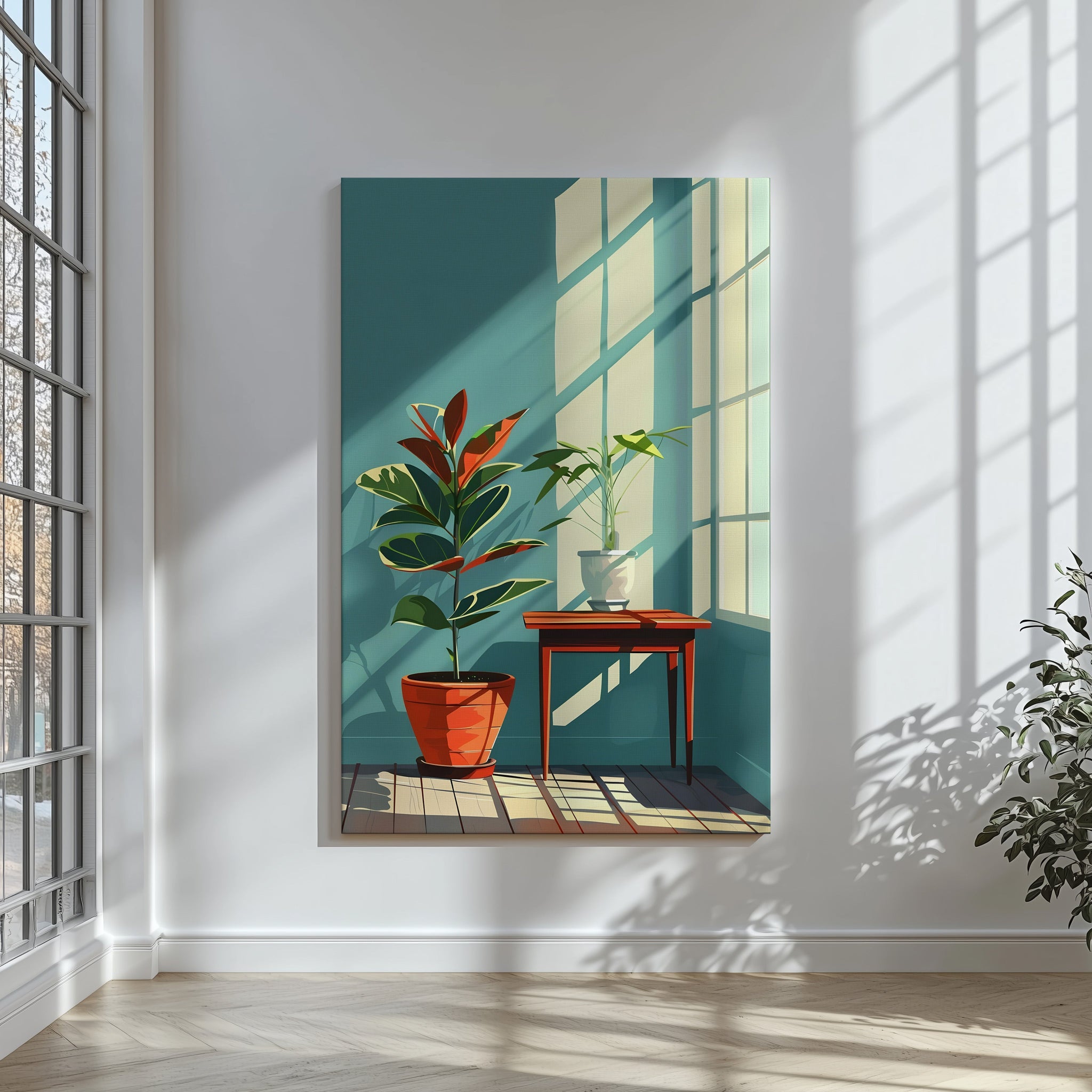 SUNLIT LEAF
