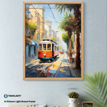 Vintage Cable Car Charm by Californian Kaleidoscope