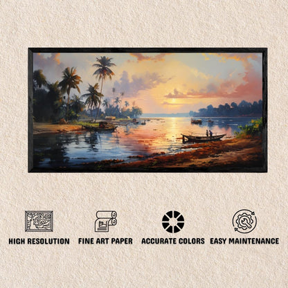 Fishing Village In Konkan By Panoramic India