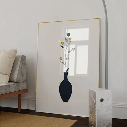 Mid Century Modern Wall Art Set of 3 Wall Frames