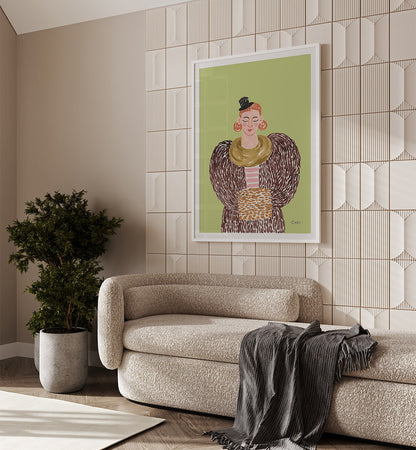 LADY CHIC , PORTRAITS & FIGURATIVE ILLUSTRATIONS