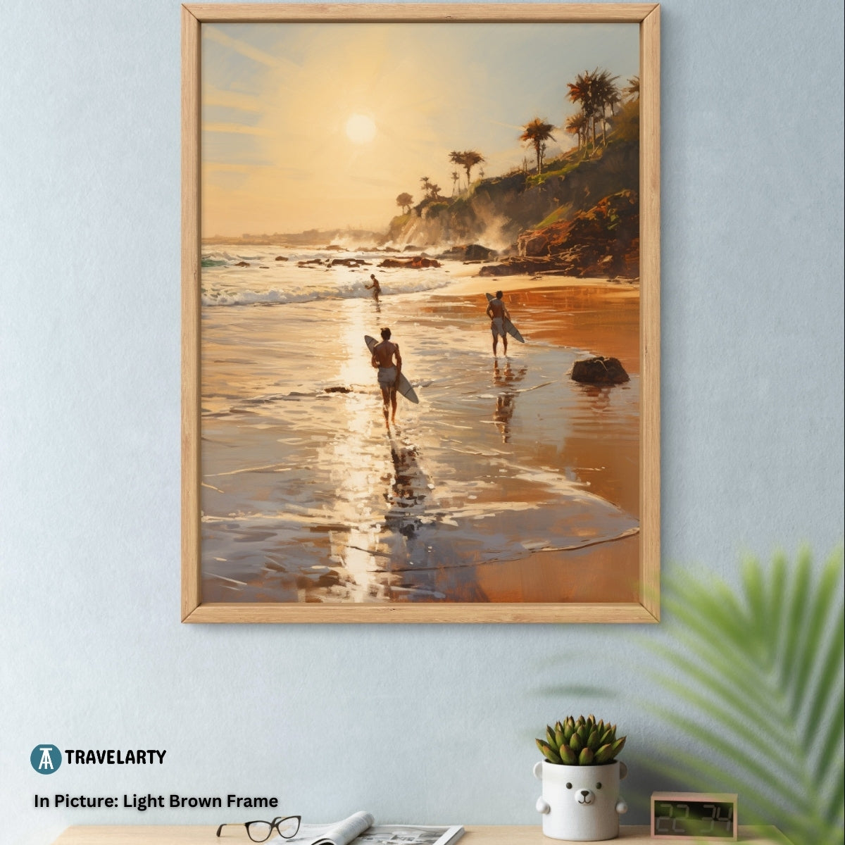 Surf Day by the Beach by Californian Kaleidoscope