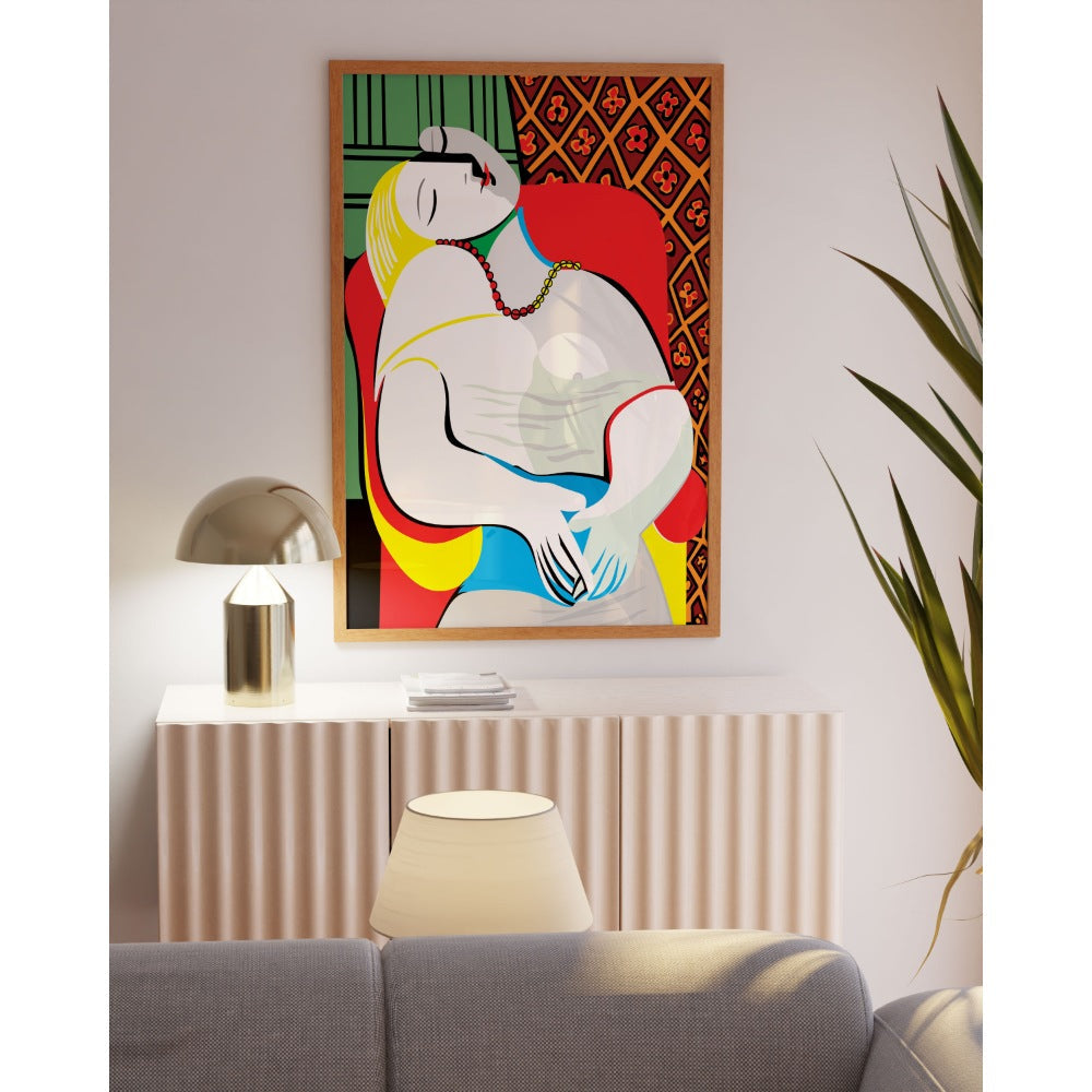 The Dream Remix, Pablo Picasso Style Painting