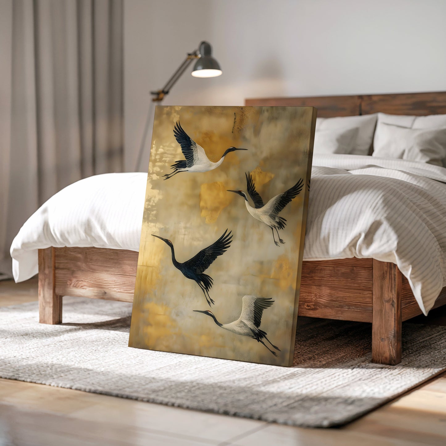 SOARING CRANES