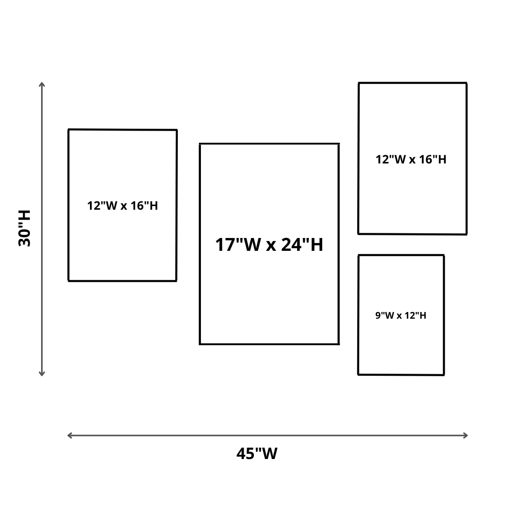 Famous Art Posters Set of 4, Van Gogh Paintings, Famous Paintings