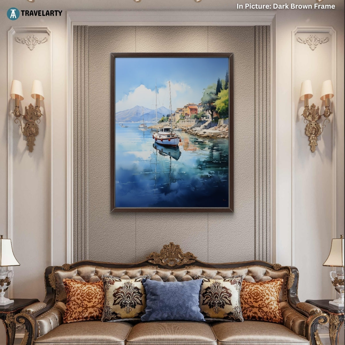 Sausalito Harbour Serenity by Californian Kaleidoscope