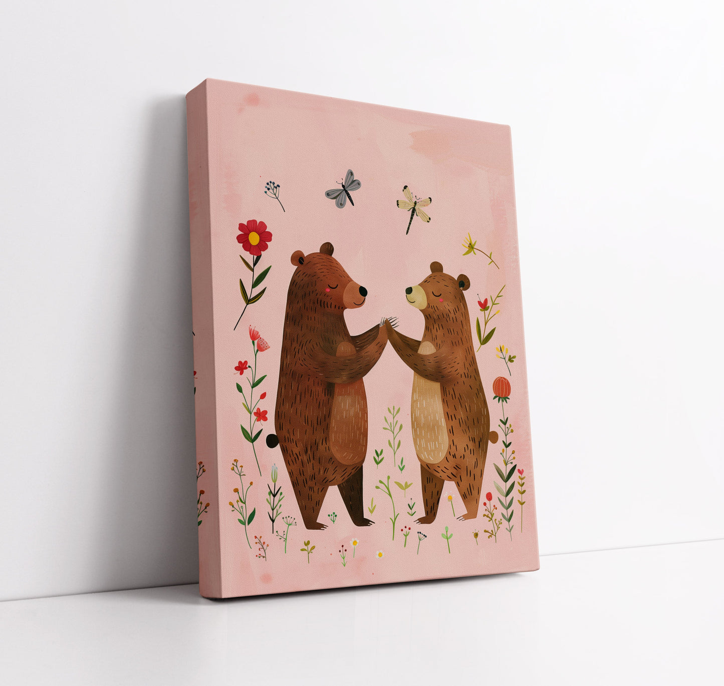 Bear Love Kids Wall Art Print