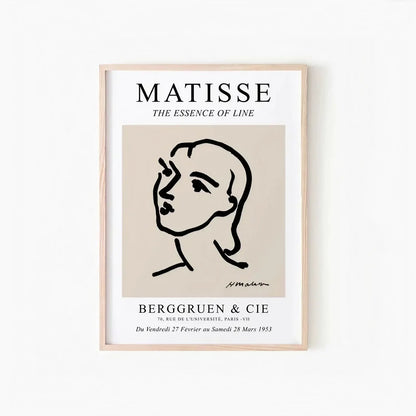 Beige Grey Black Matisse Gallery Wall Frame Set of 3