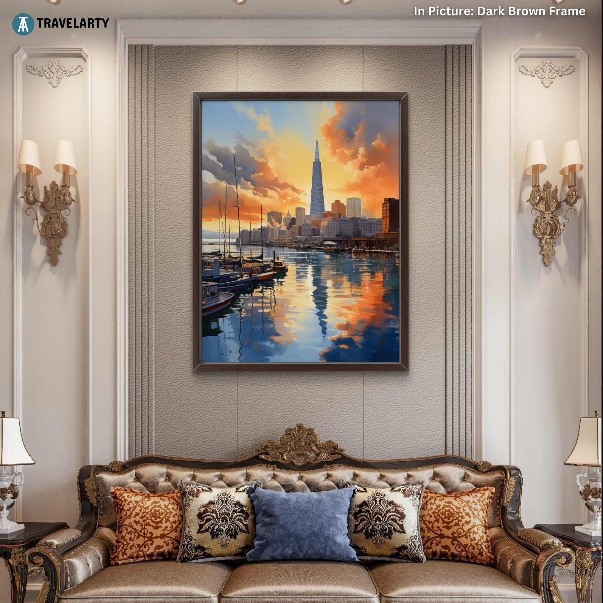 San Francisco Skyline by Californian Kaleidoscope