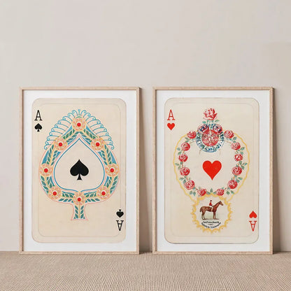 Trendy Retro Wall Art Set of 2 Wall Art Wall Frame