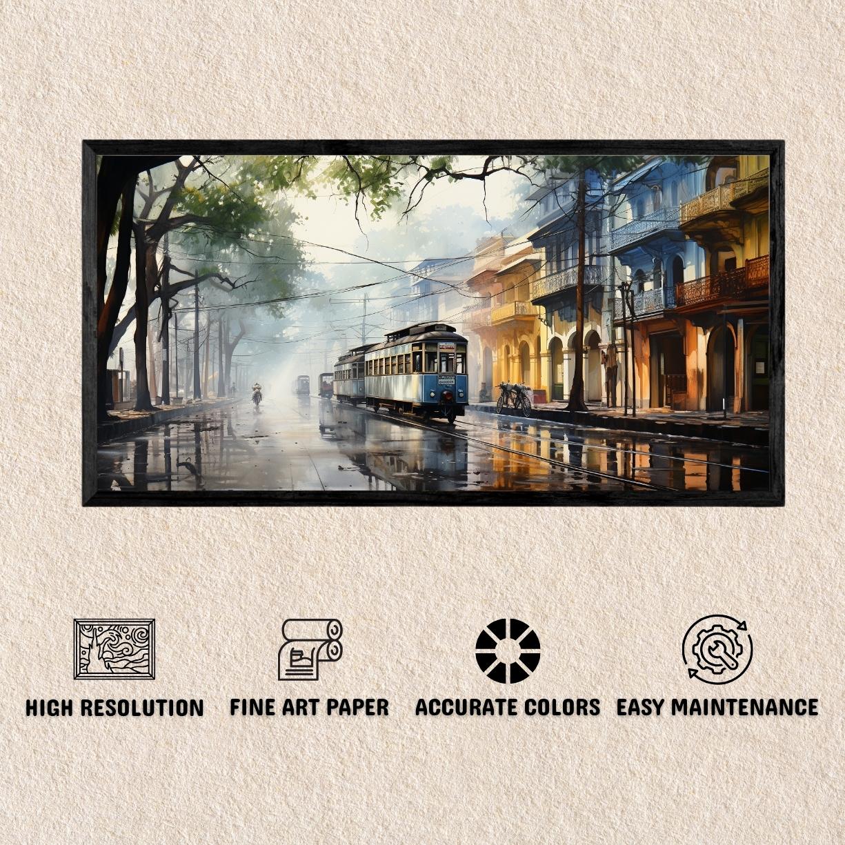 Calcutta Tram By Panoramic India