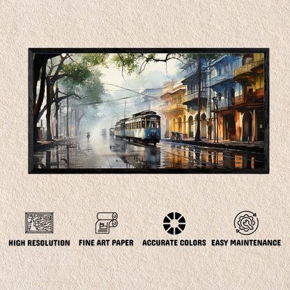 Calcutta Tram By Panoramic India