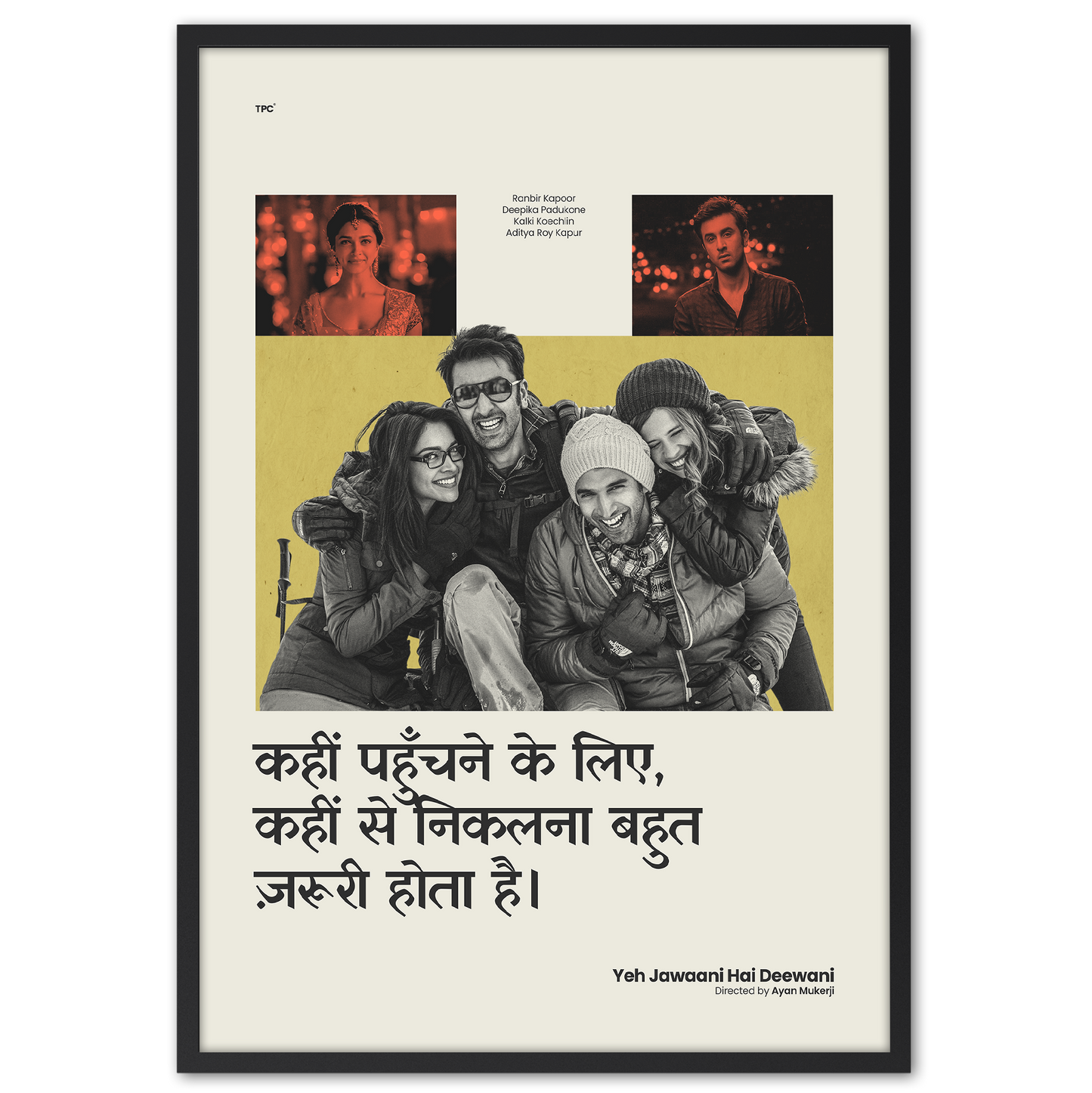 Yeh Jawaani Hai Deewani (Hindi) Poster