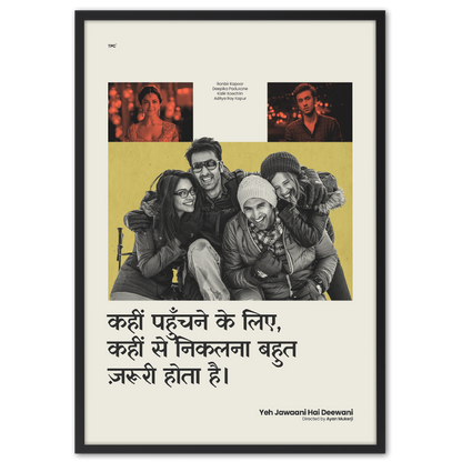 Yeh Jawaani Hai Deewani (Hindi) Poster