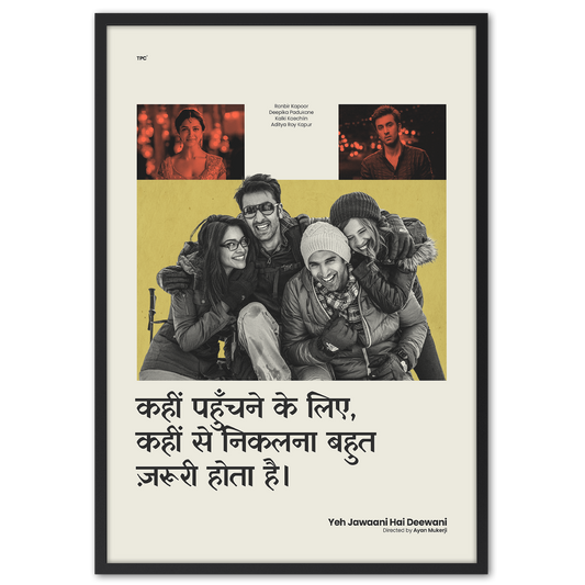Yeh Jawaani Hai Deewani (Hindi) Poster