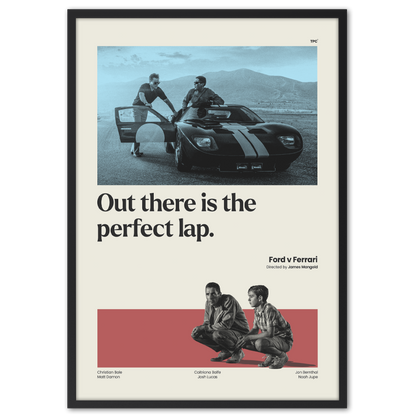 Ford v Ferrari Poster