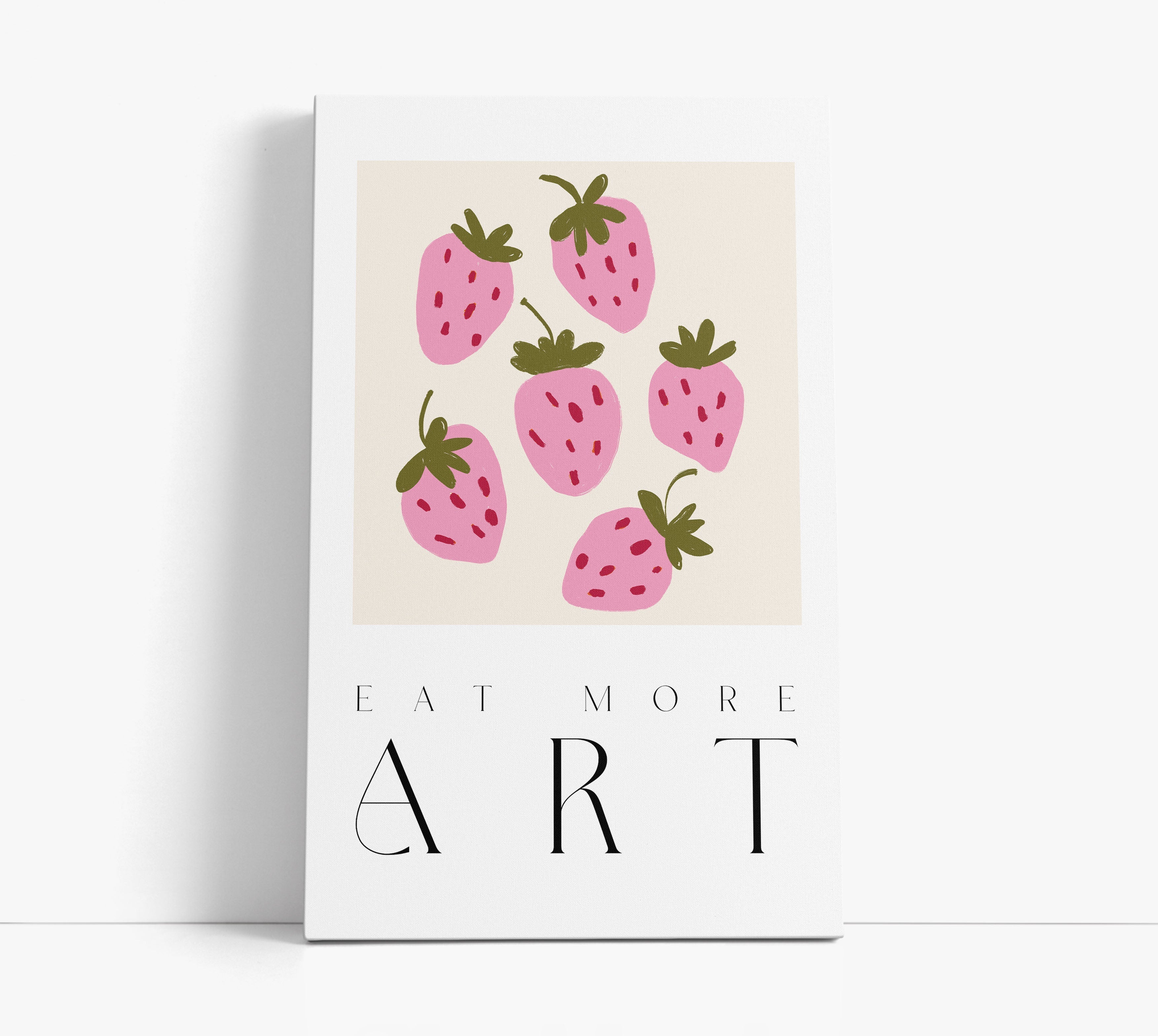 'Eat More Art' Wall Art Print