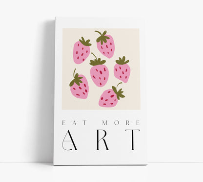 'Eat More Art' Wall Art Print