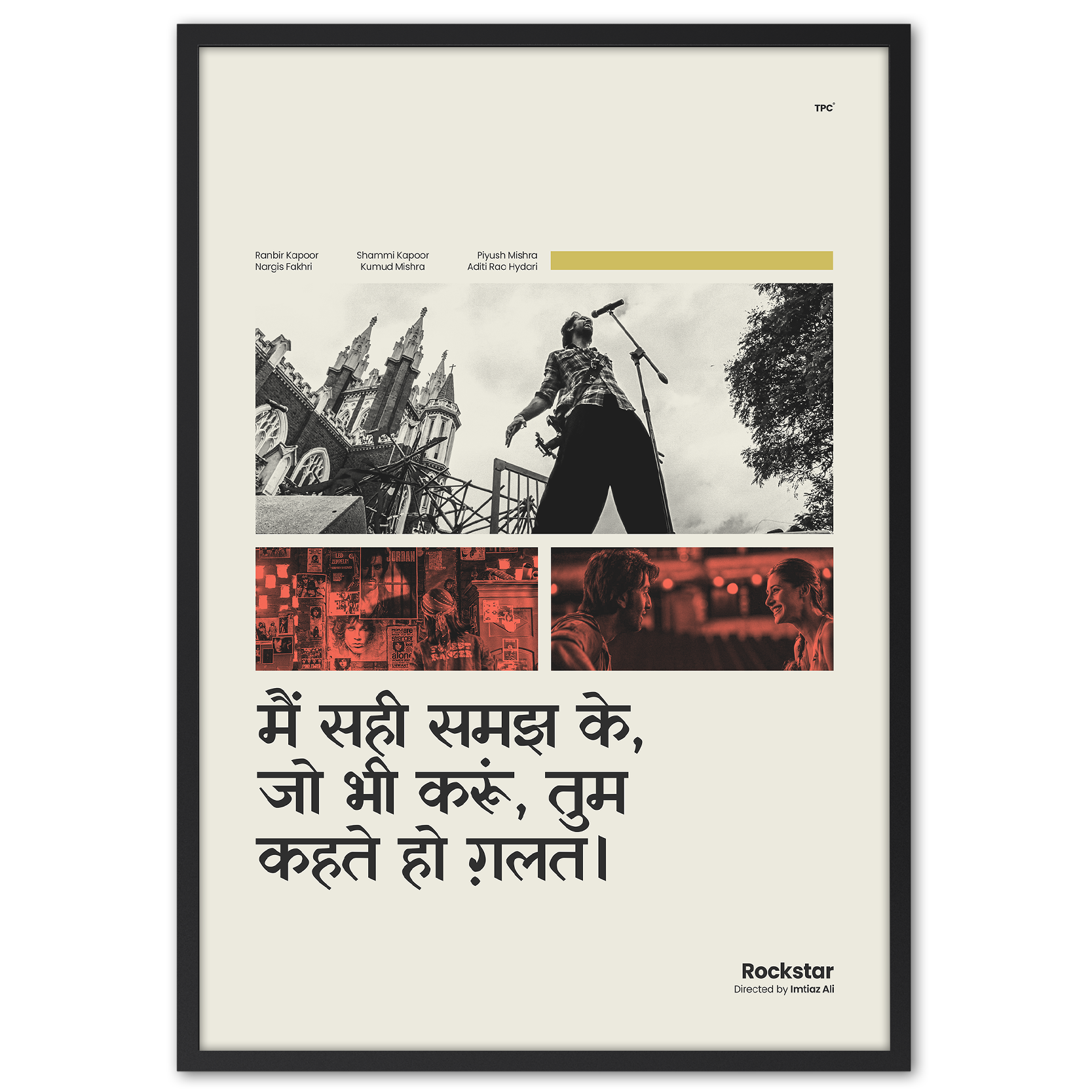Rockstar (Hindi) Poster