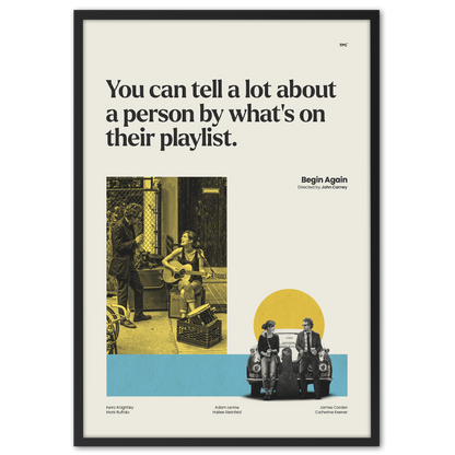 Begin Again Poster