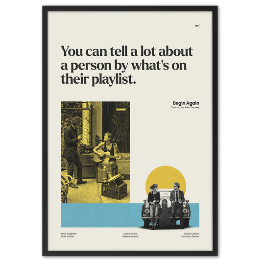 Begin Again Poster