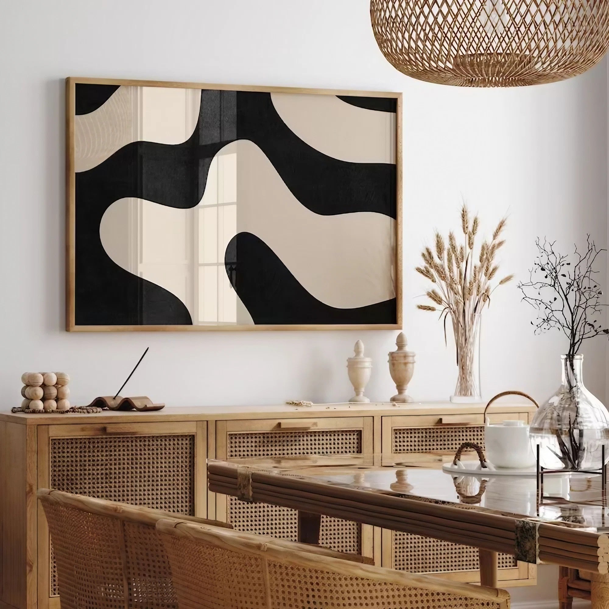 Mid Century Modern Wall Art Wall Frame