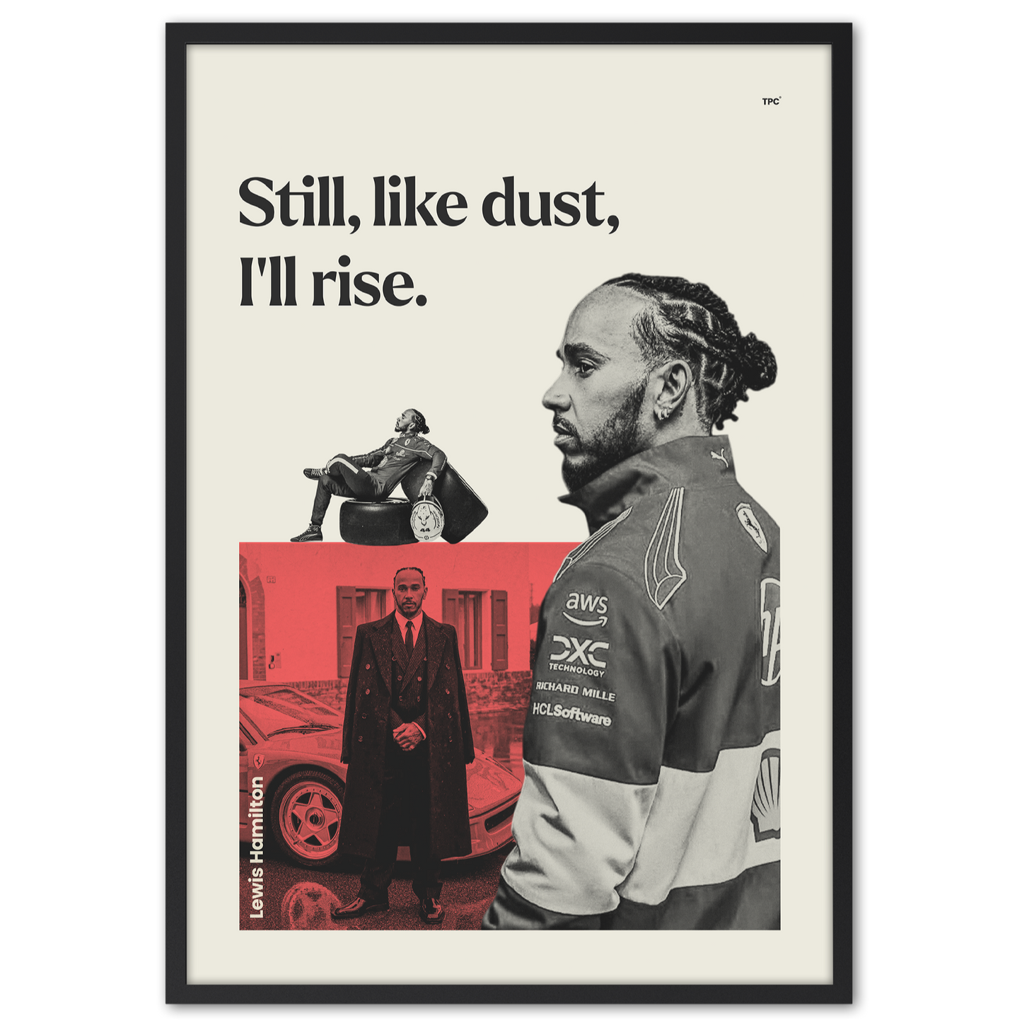 Lewis Hamilton Poster