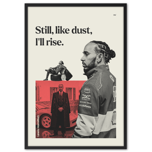 Lewis Hamilton Poster